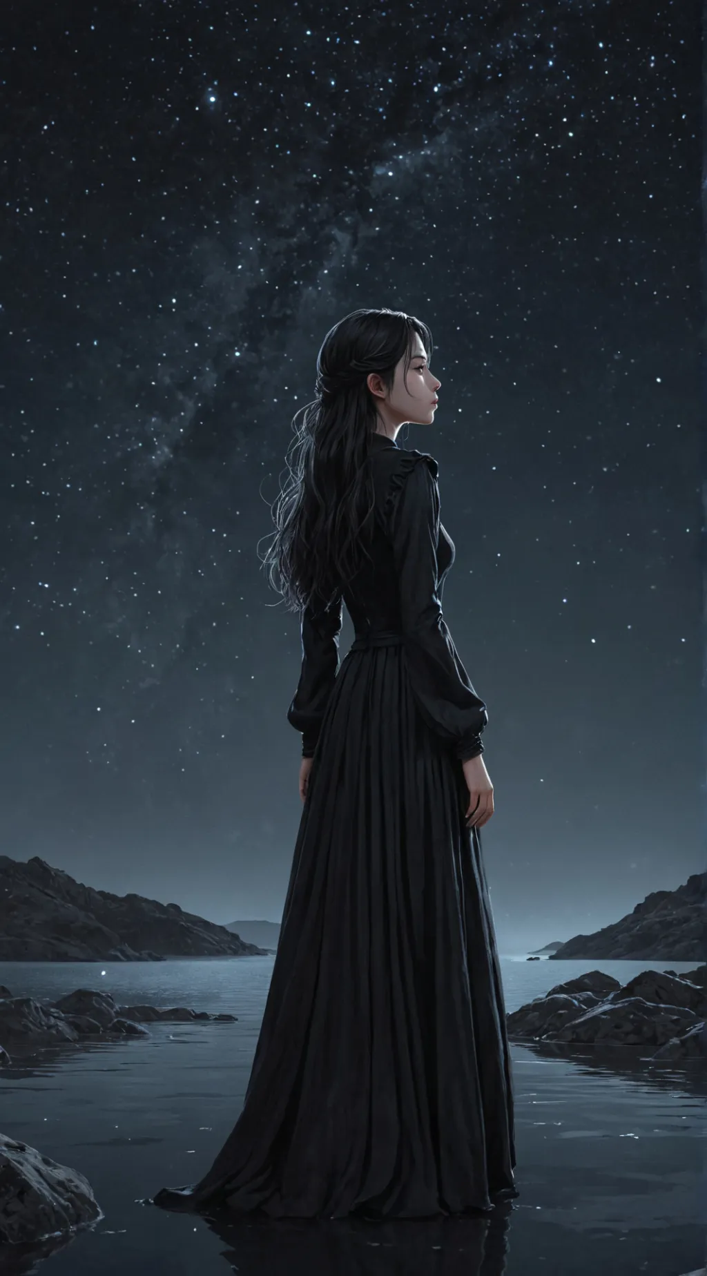 ai character: merlin♡♡♡ background