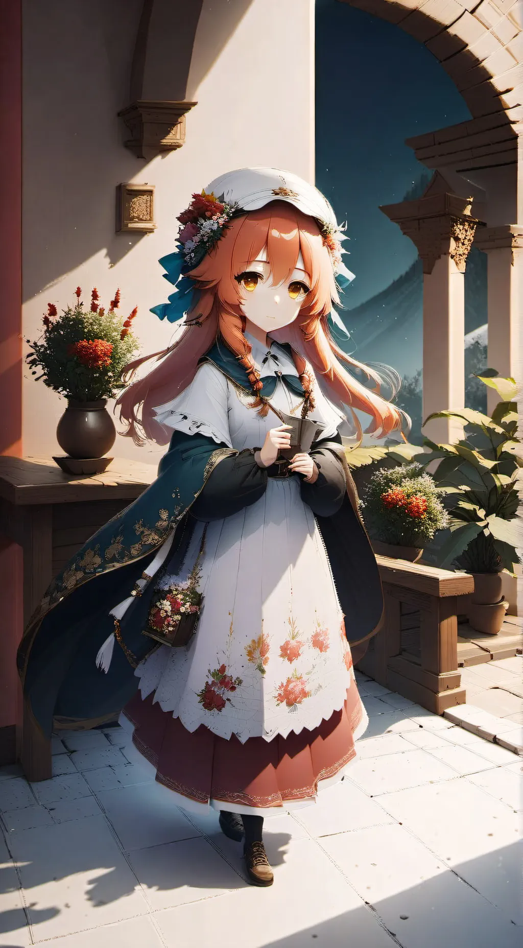 ai character: Яна background