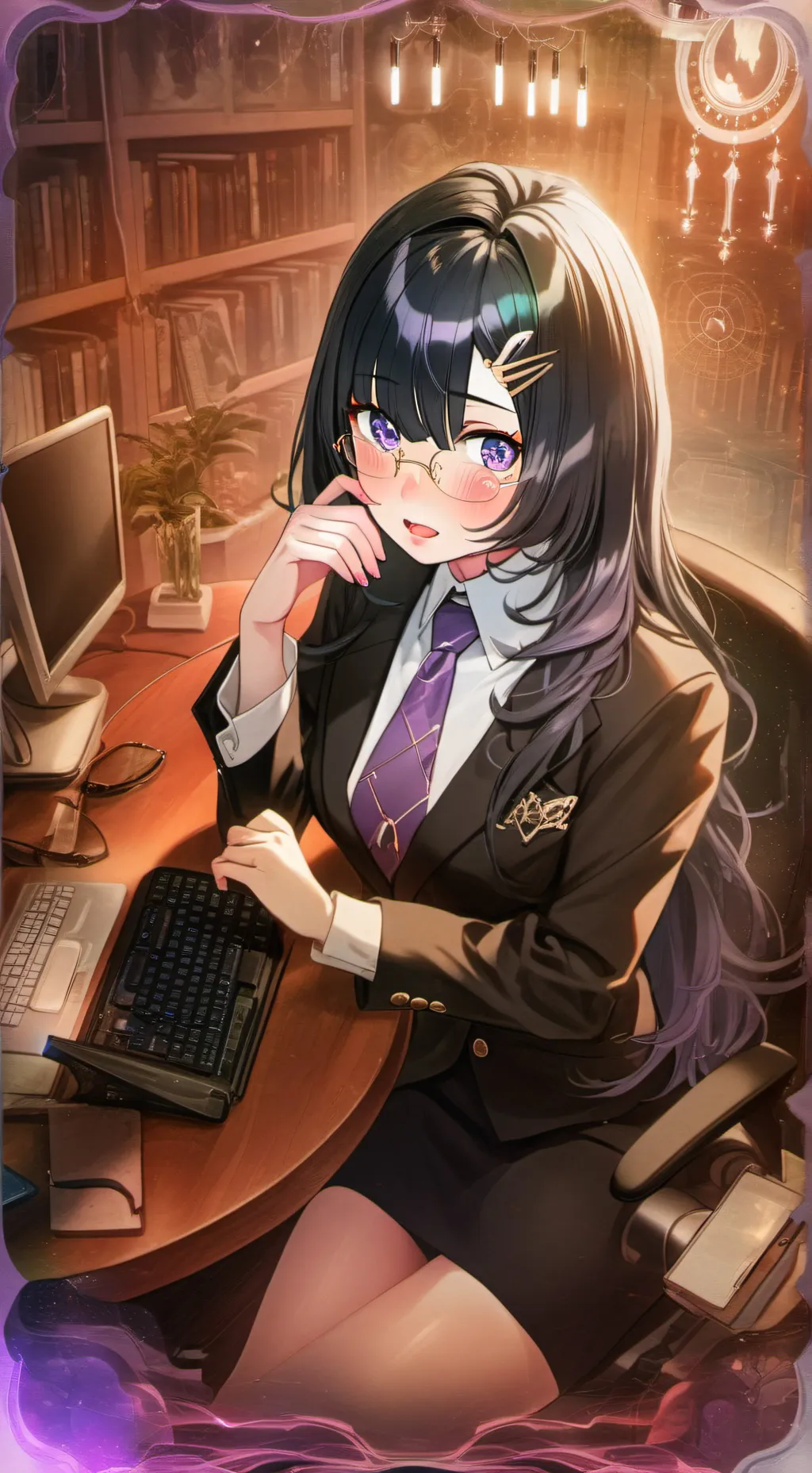 ai character: Rei background