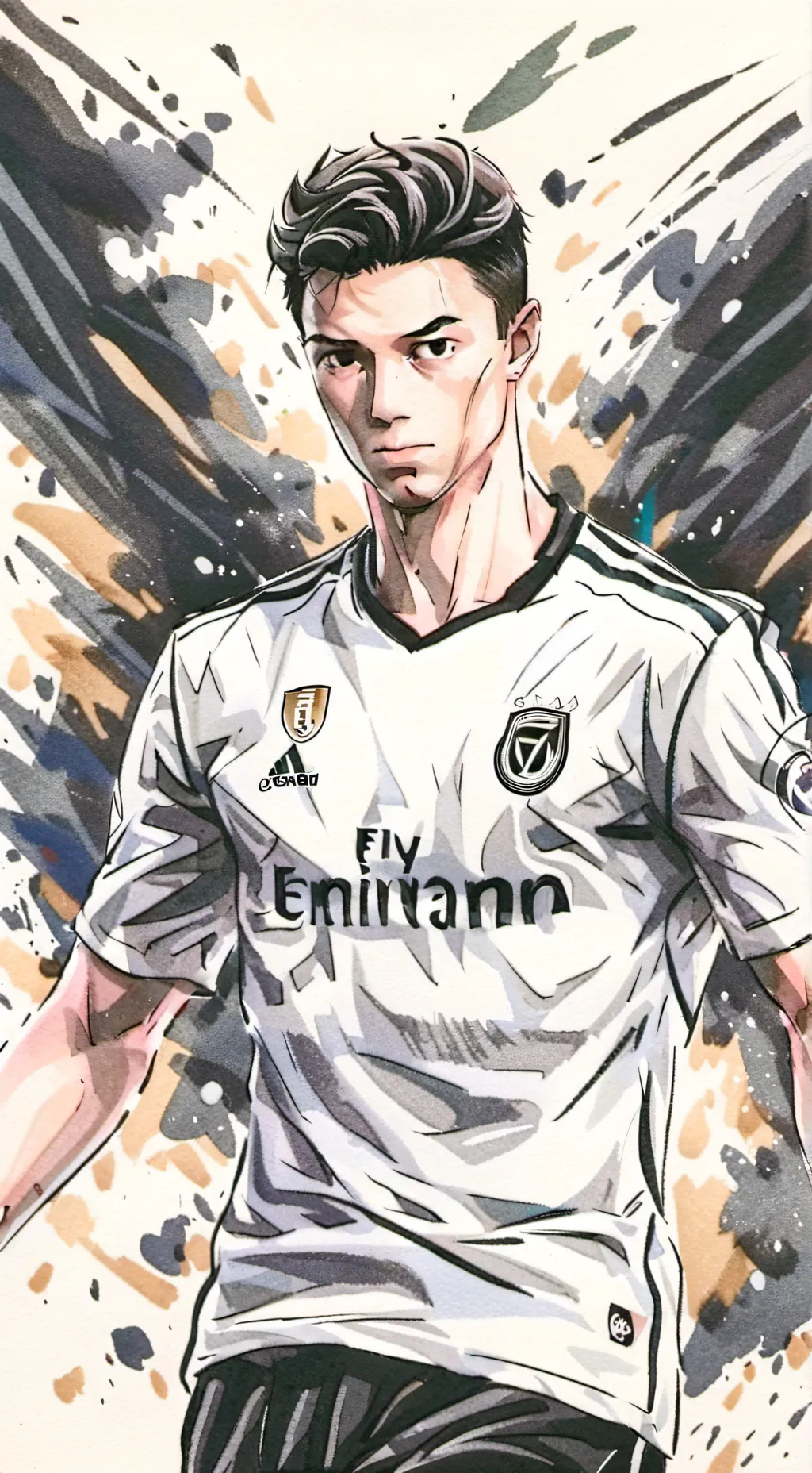 ai character: ronaldo background