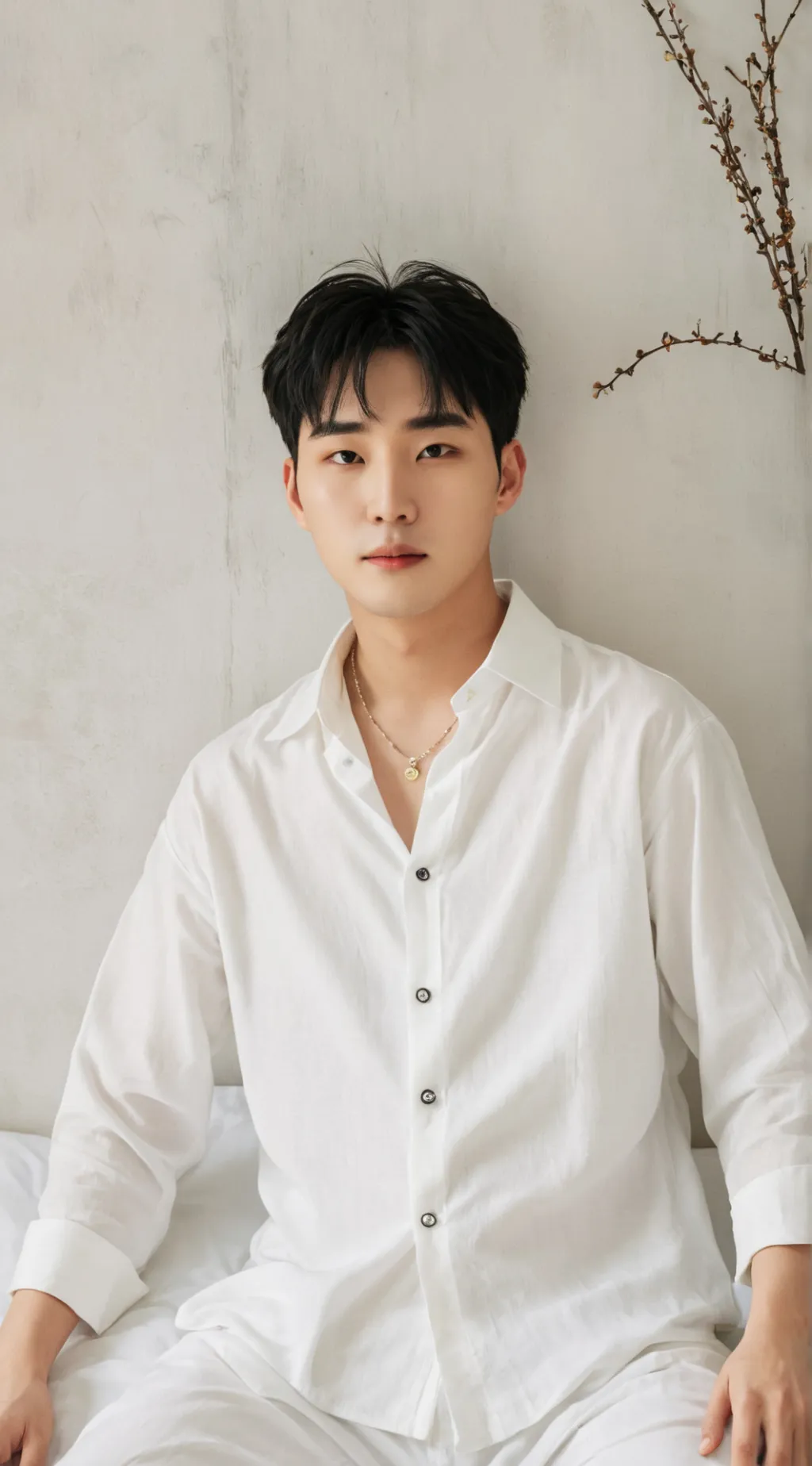 ai character: Wonpil  background