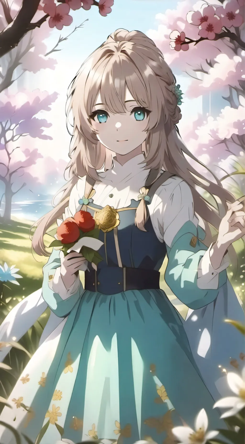 ai character: luz background