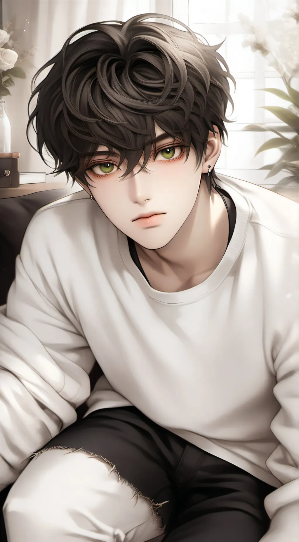 ai character: milo background