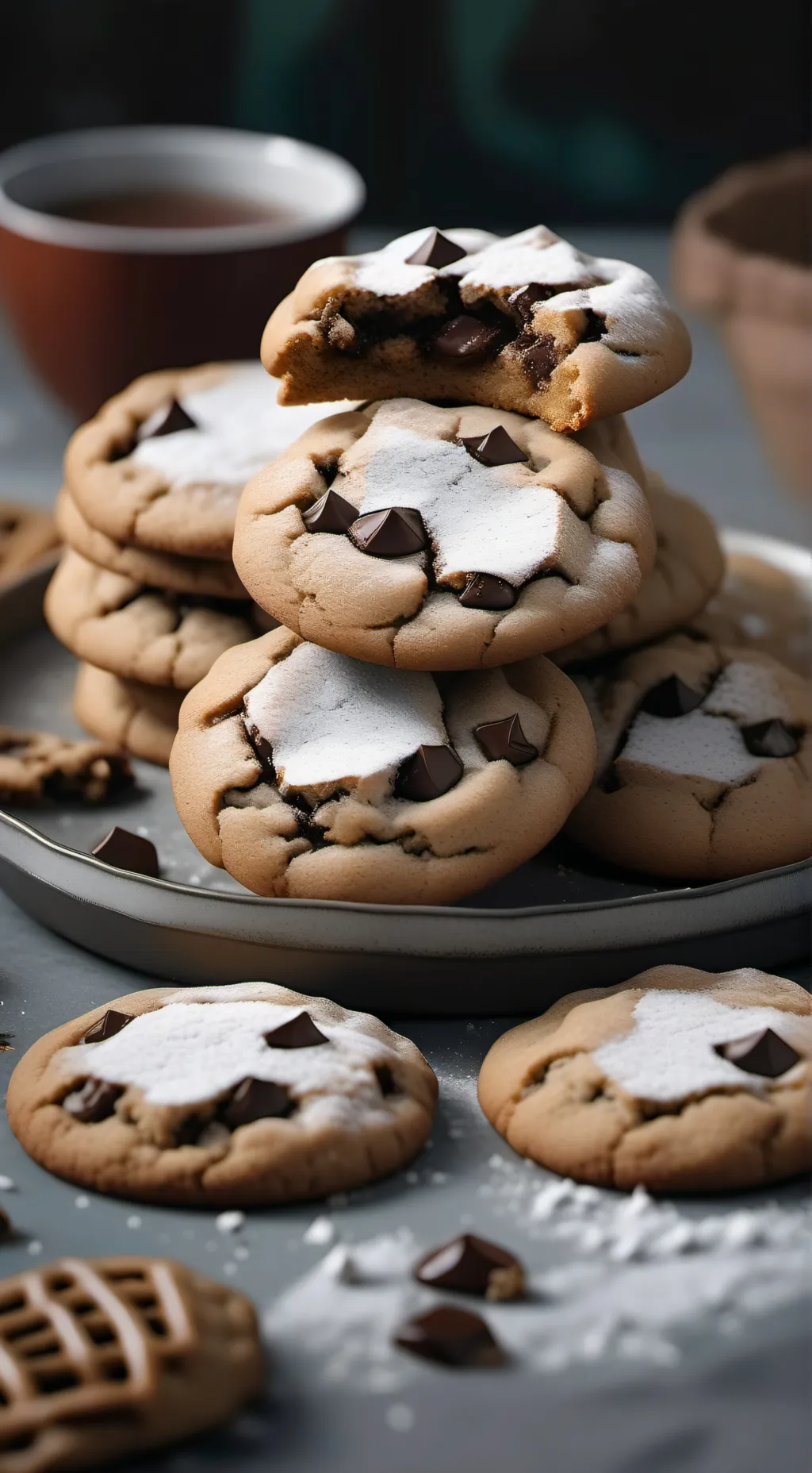 ai character: Cosmo and Sprout background