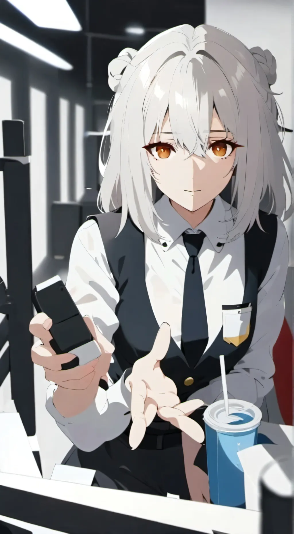 ai character: manda background