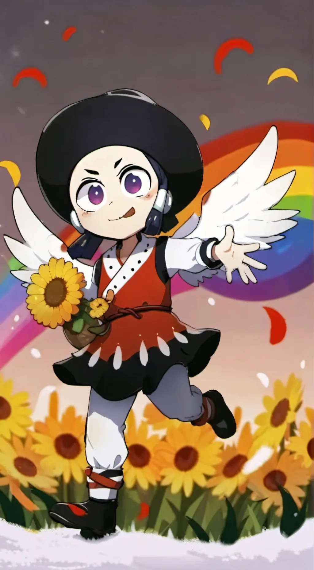 ai character: dandys world trap background