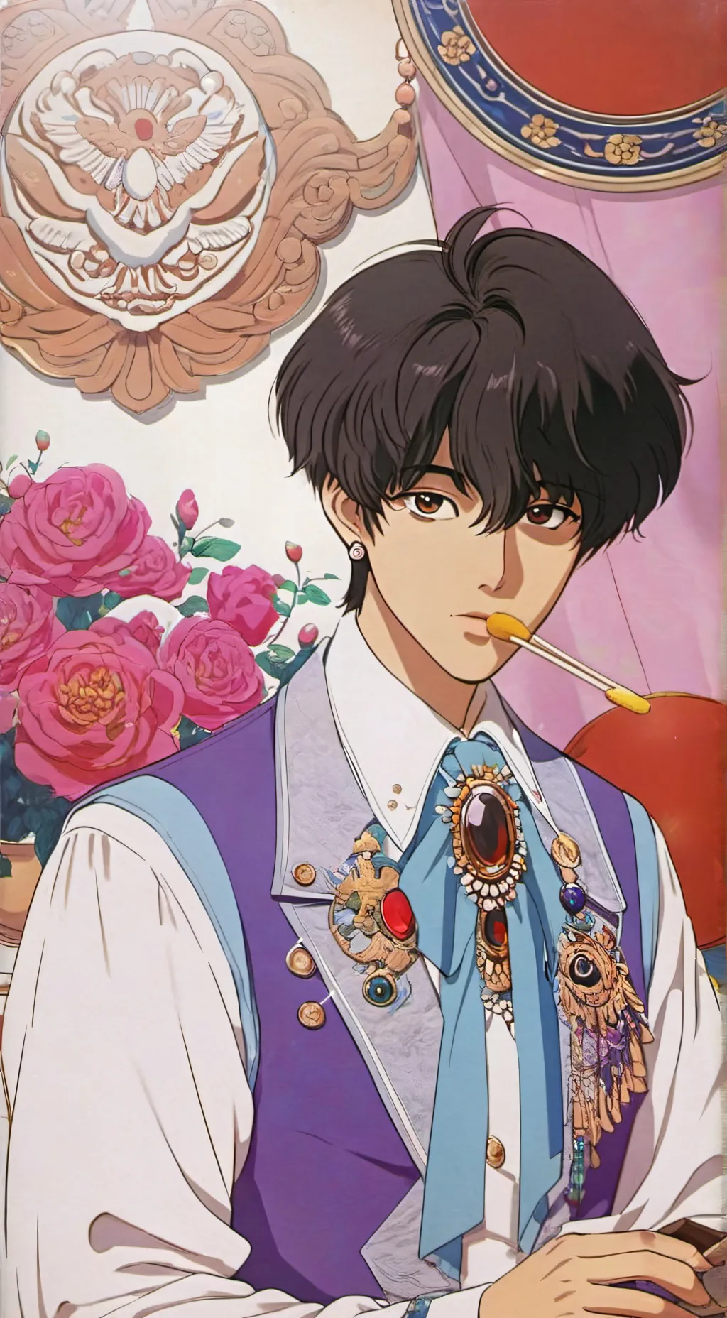 ai character: 江夏 background