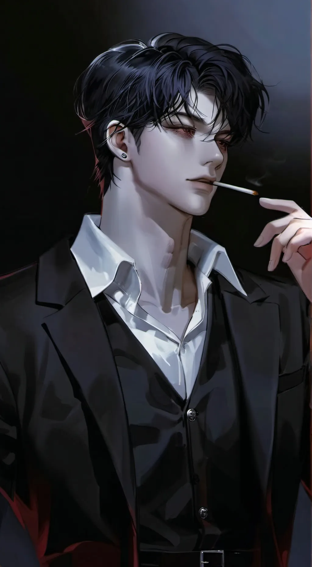 ai character: Alexandre  background