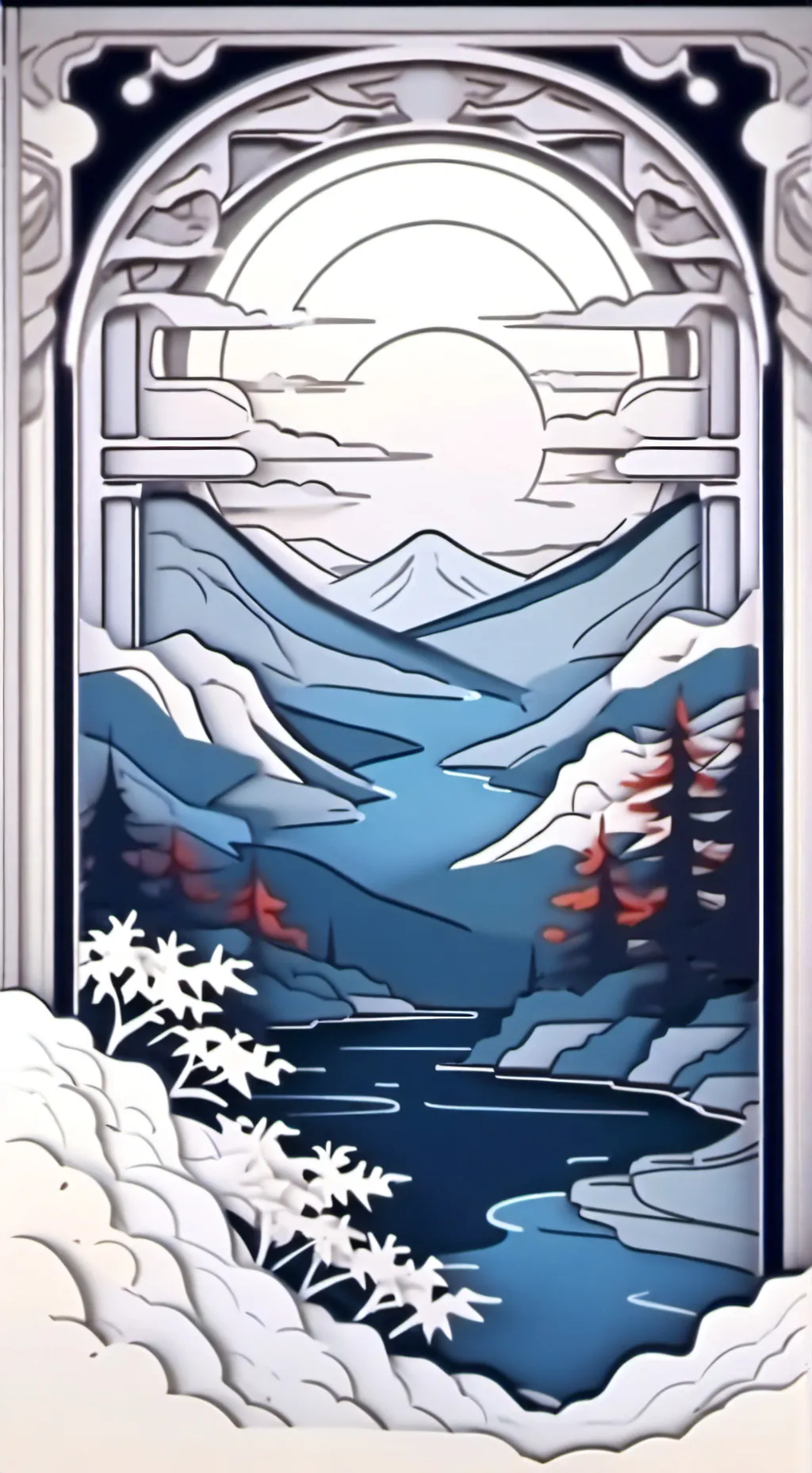 ai character: HAPPY NeW YEAR background