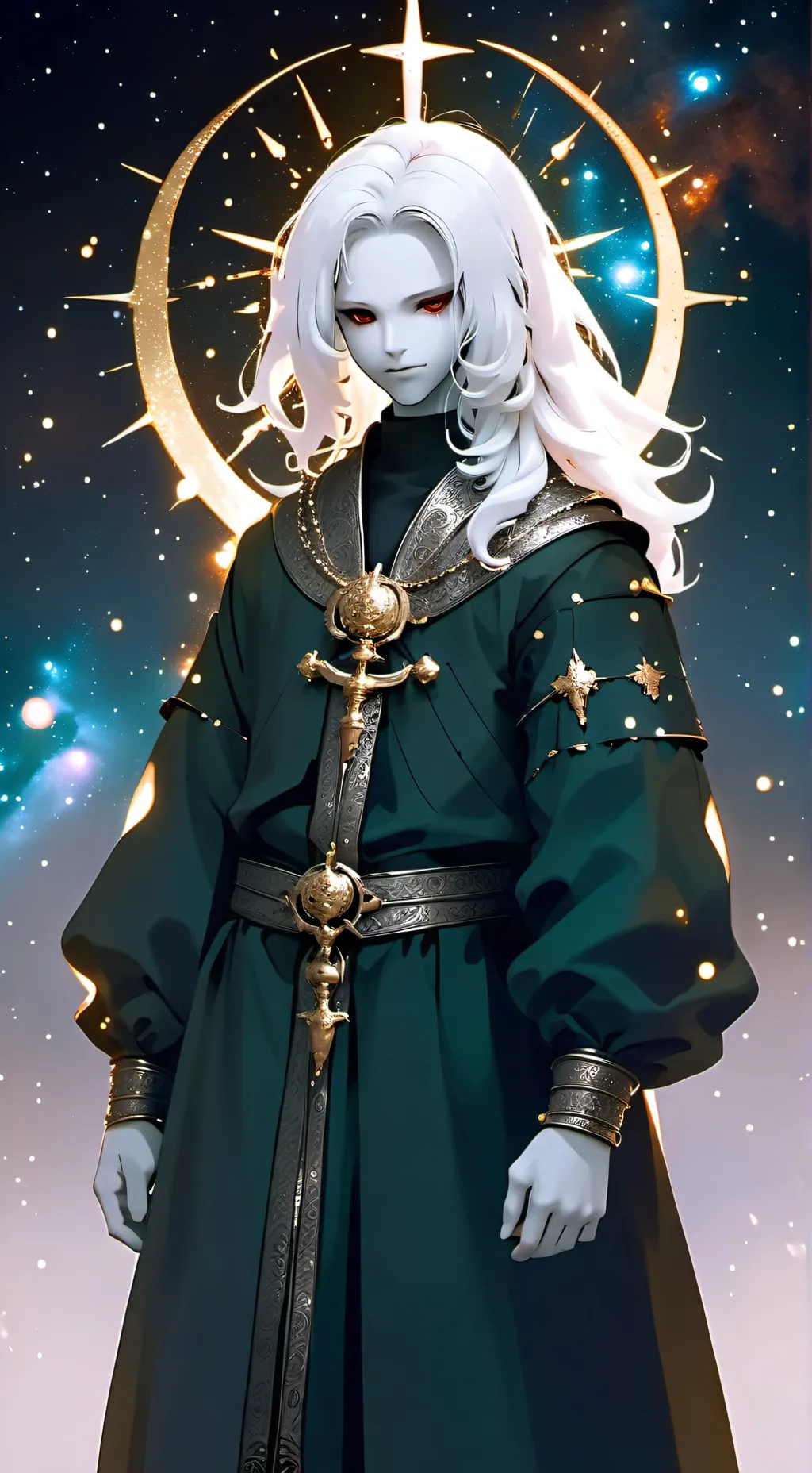 ai character: asriel dreemorr  background