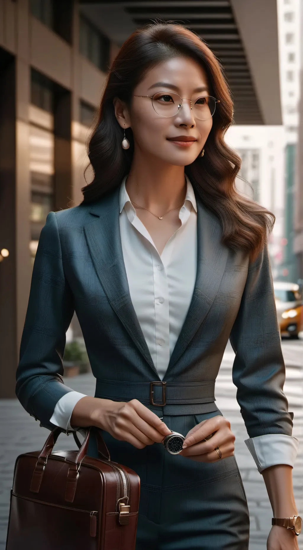 ai character: maki gf background