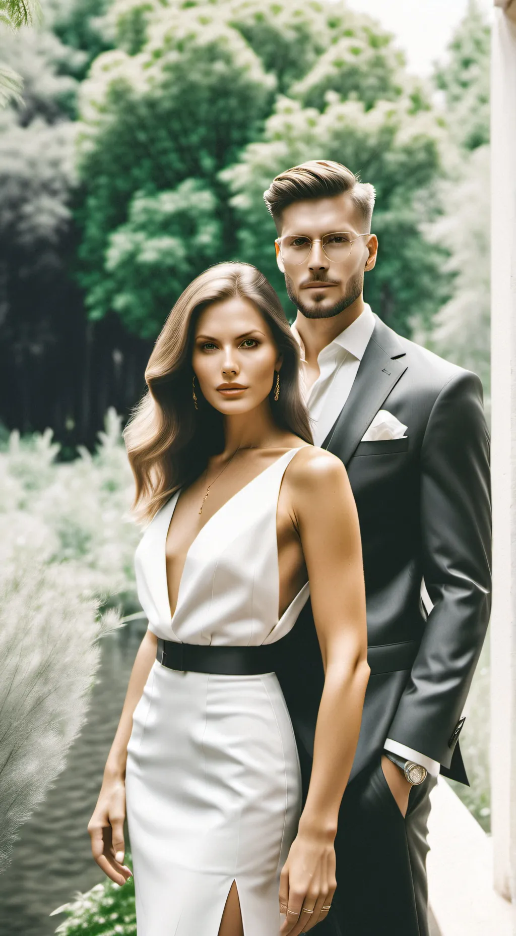 ai character: Poly couple background