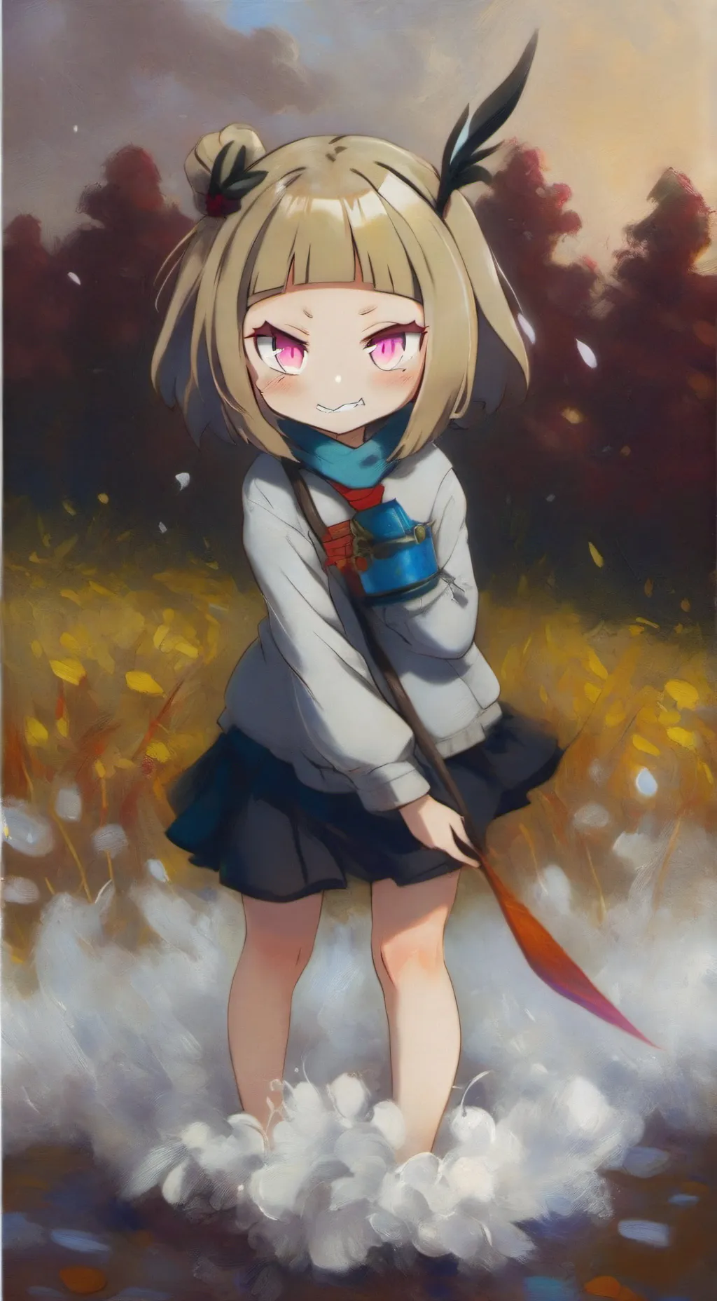 ai character: ~Toga himiko~ background