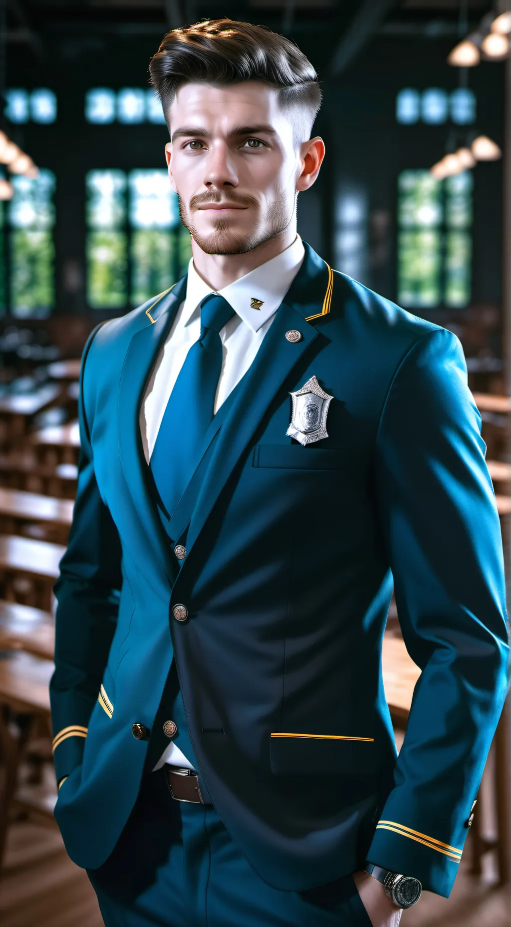 ai character: Word Correction background