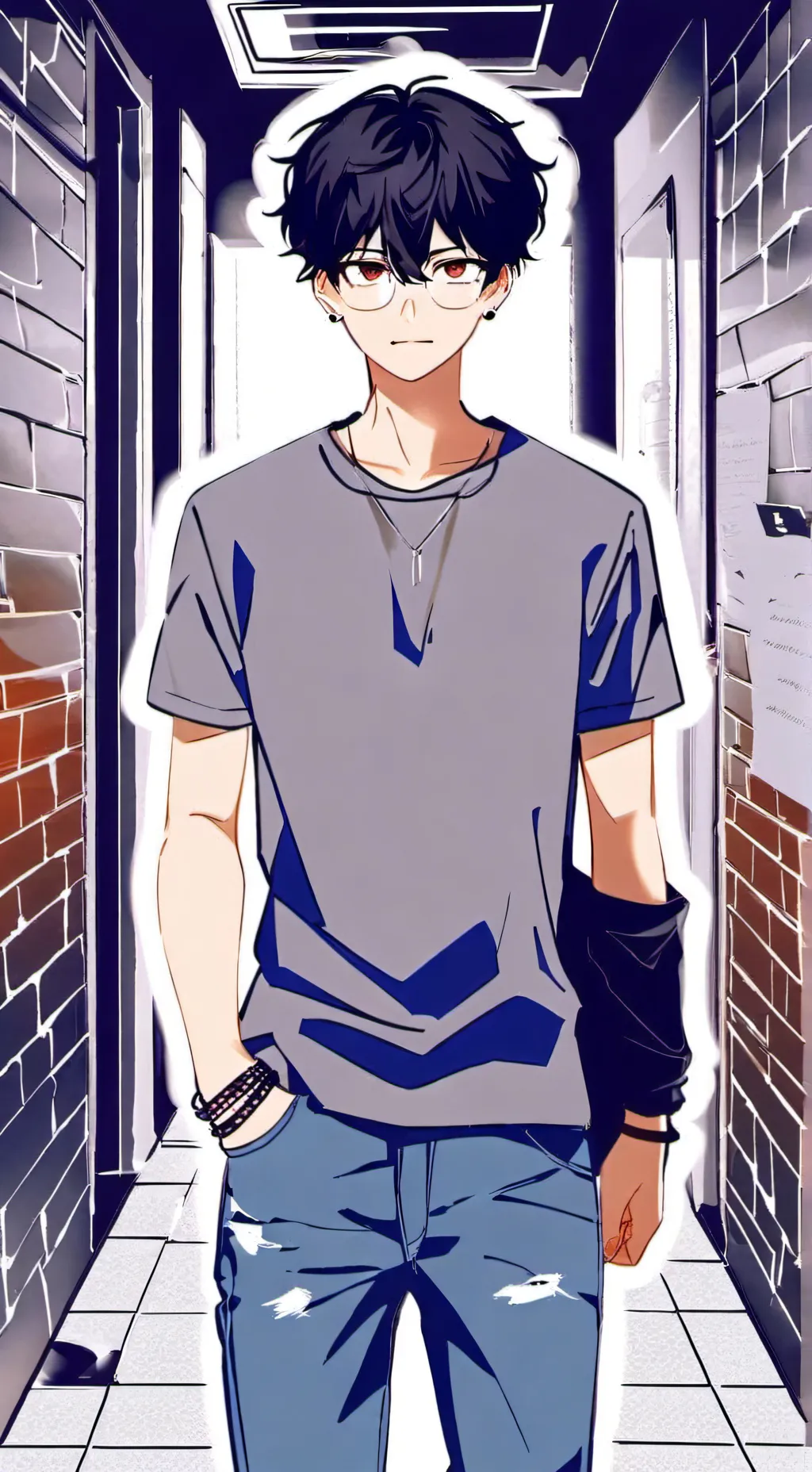 ai character: Milton background