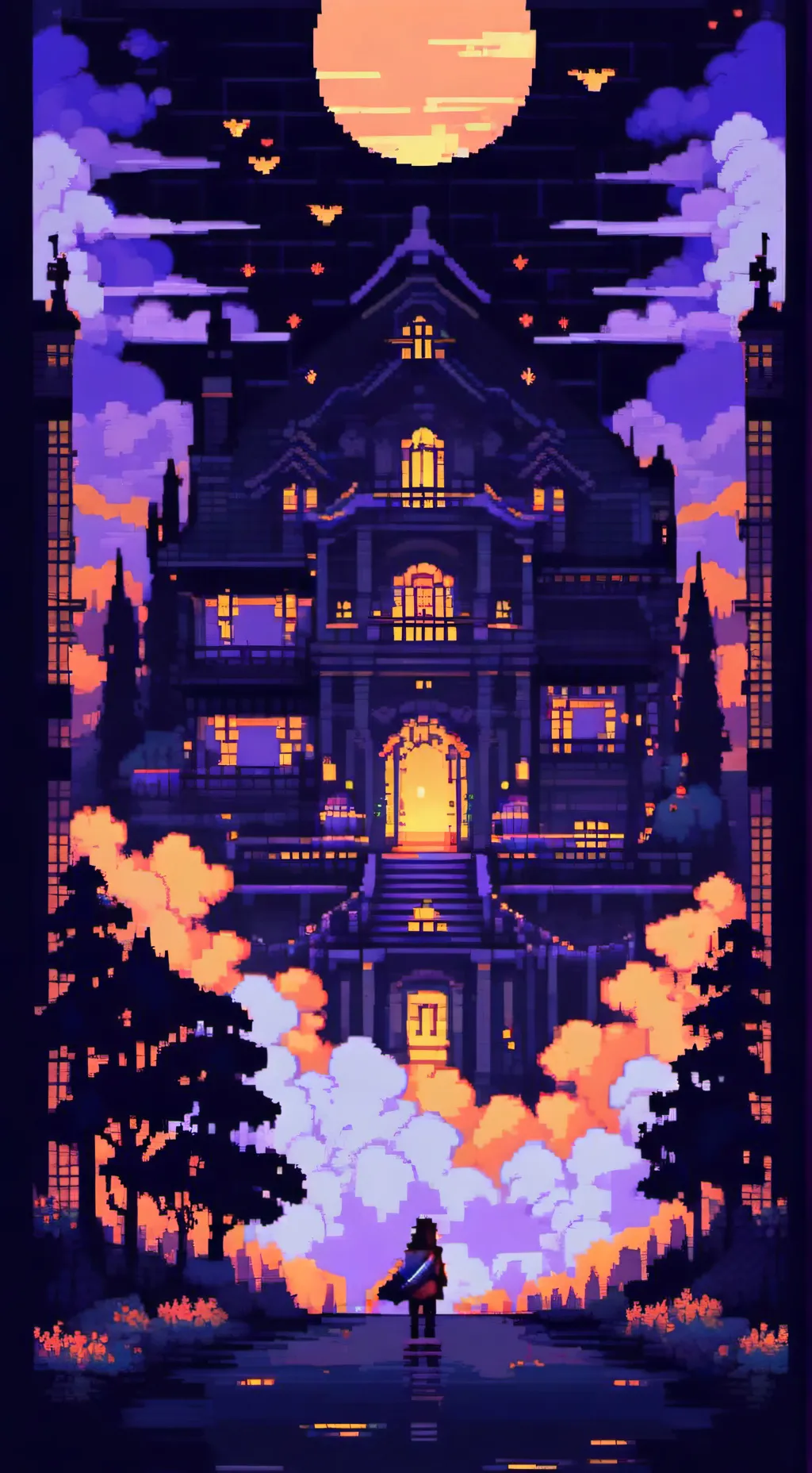 ai character: Merlot y Amigos background