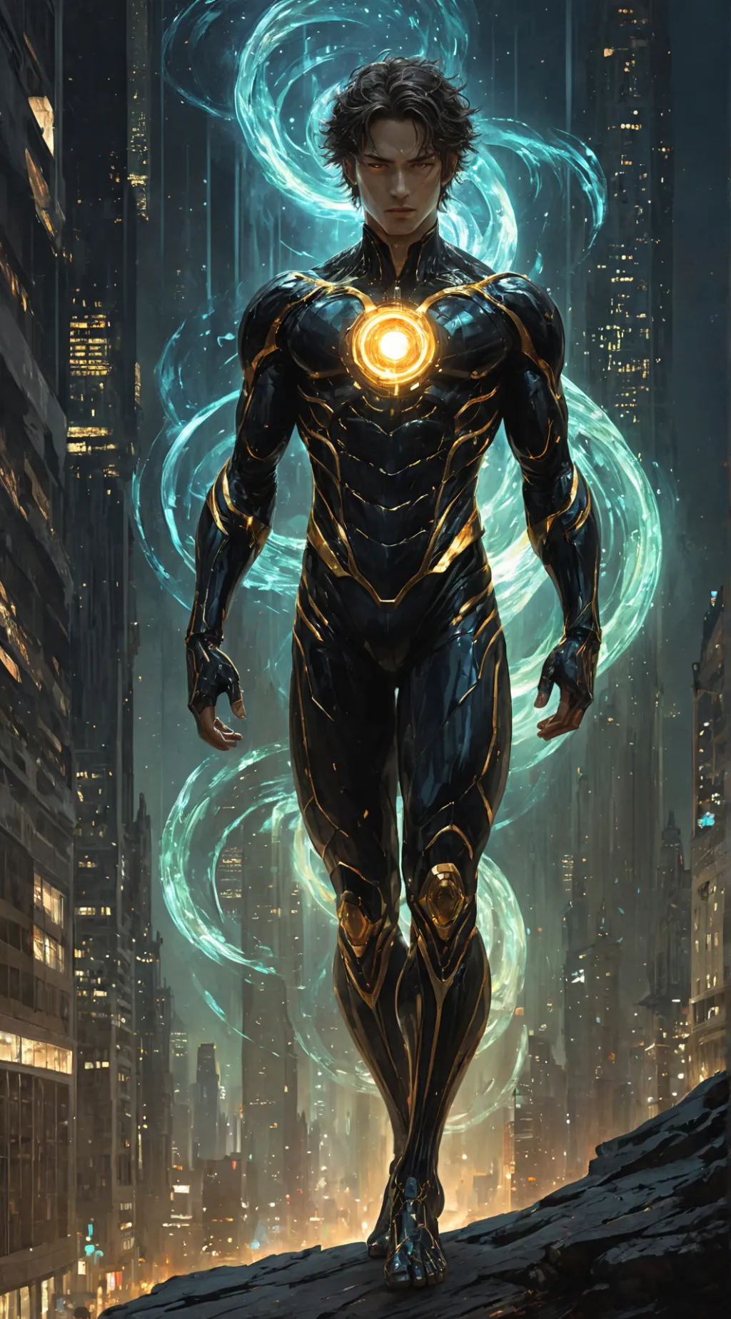 ai character: Kael background