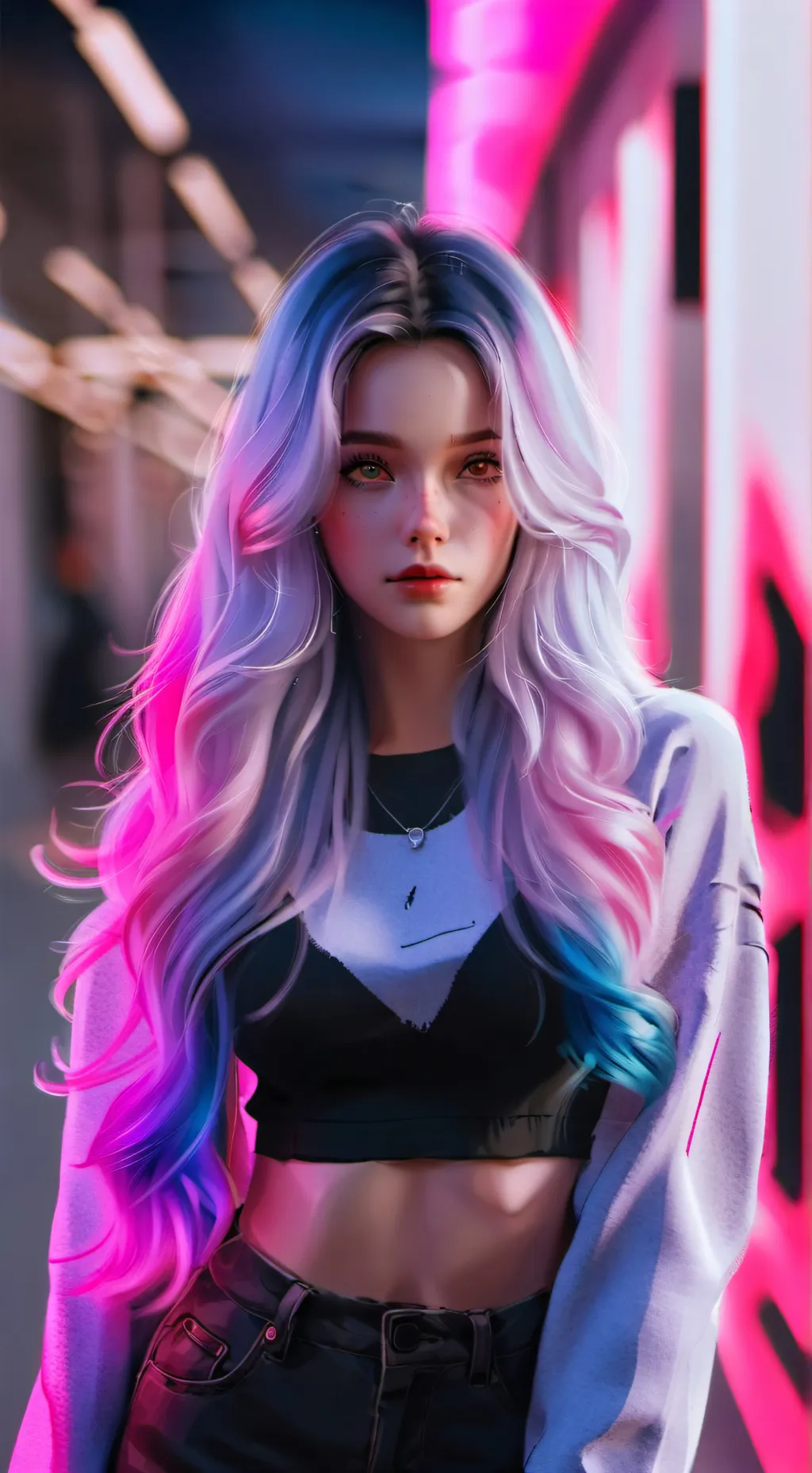 ai character: Lexii background