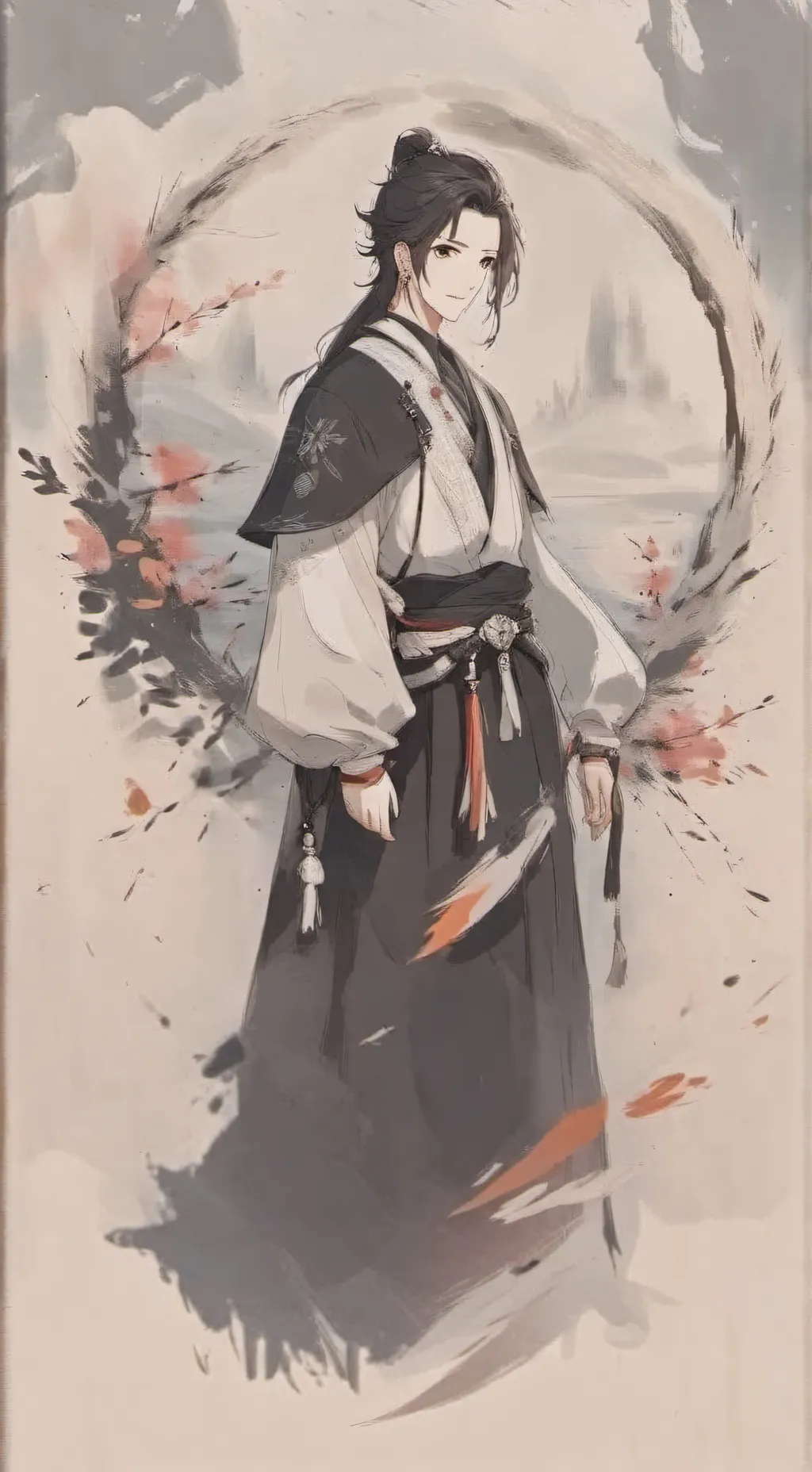 ai character: Maximo  background