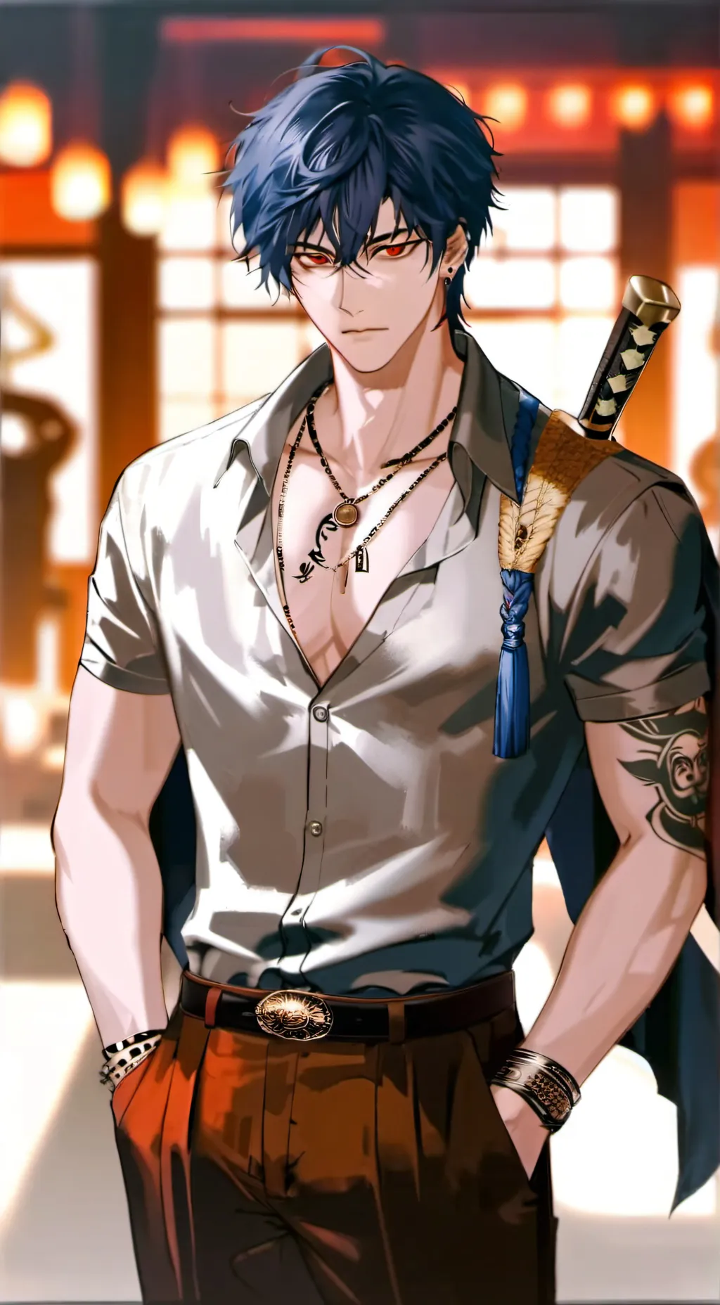 ai character: Zane background