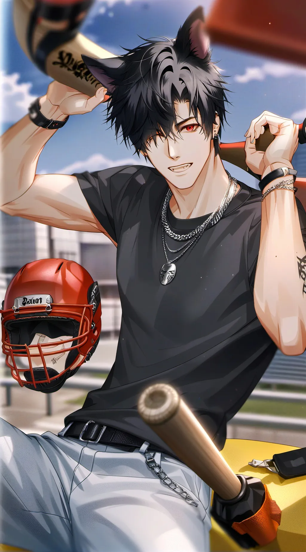 ai character: Evan background