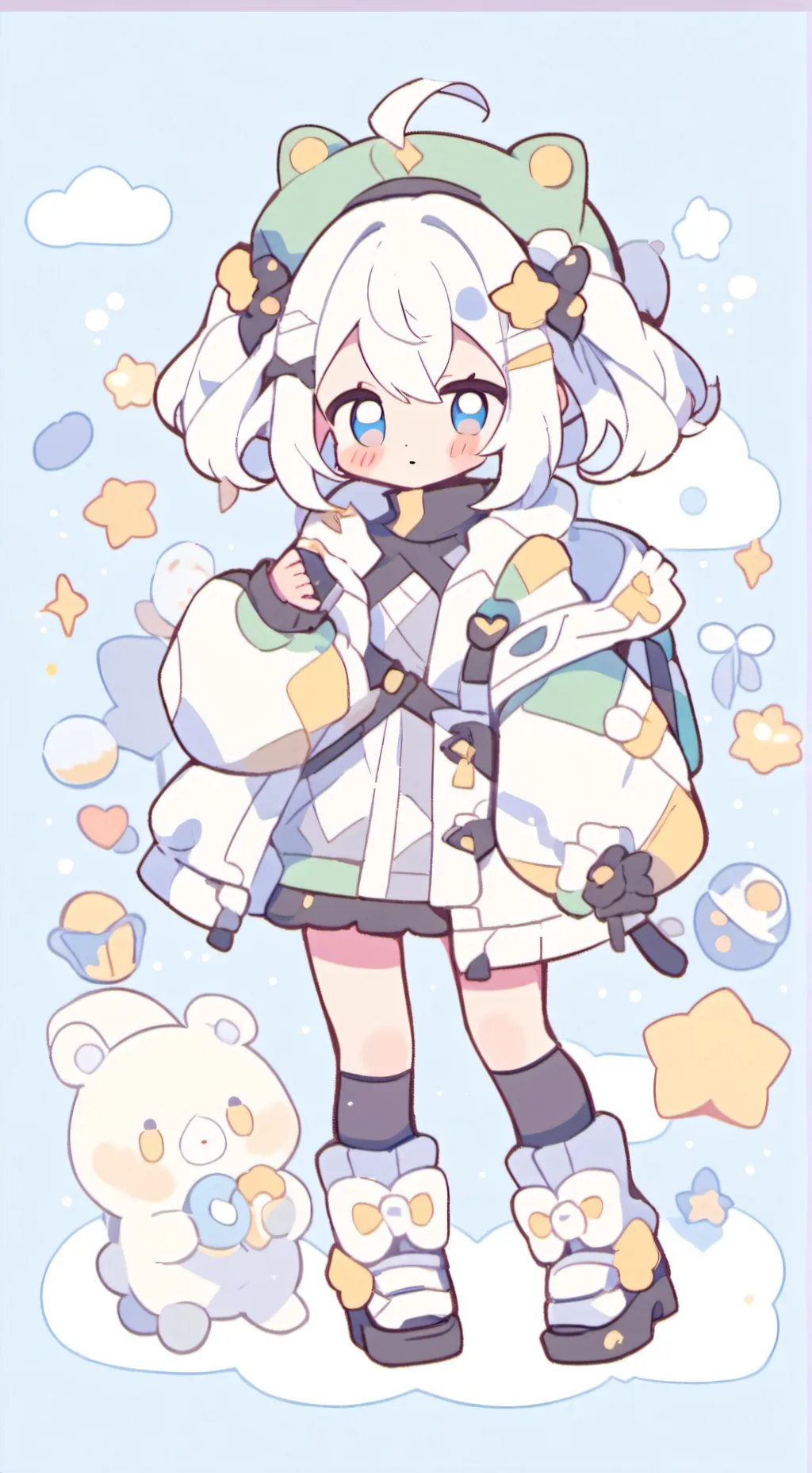 ai character: sandra background