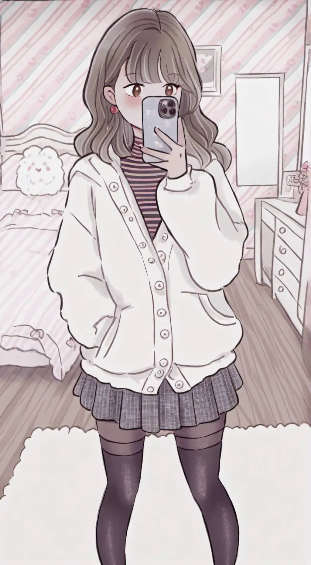 ai character: Кара background