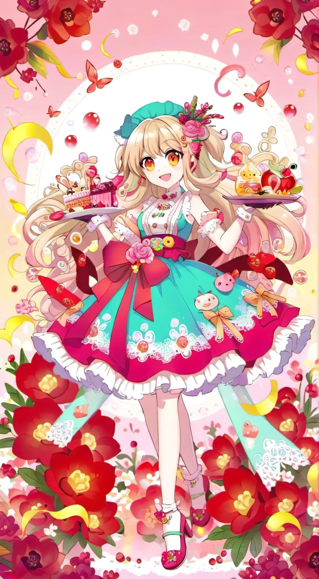 ai character: 虹野ゆめちゃんの background