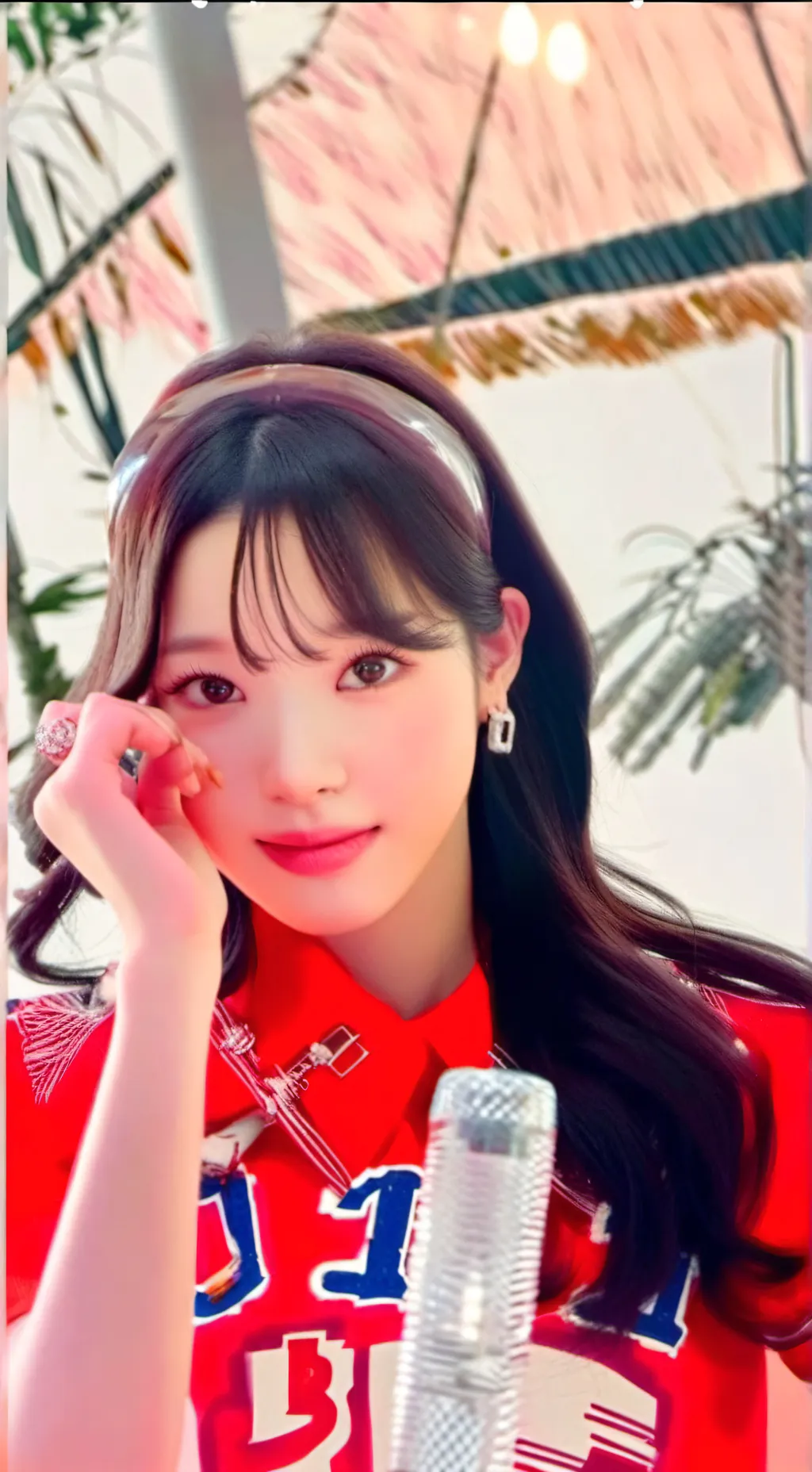 ai character: Jang wonyoung background