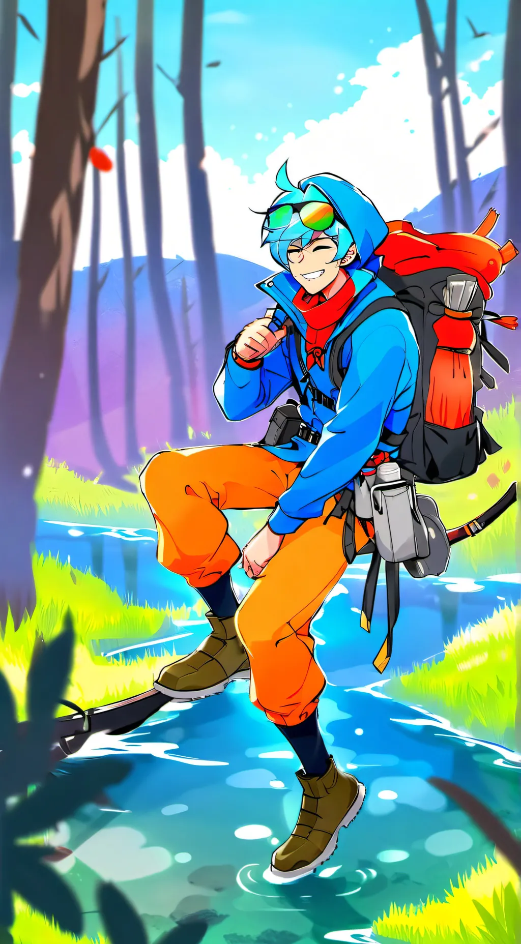 ai character: big brother background