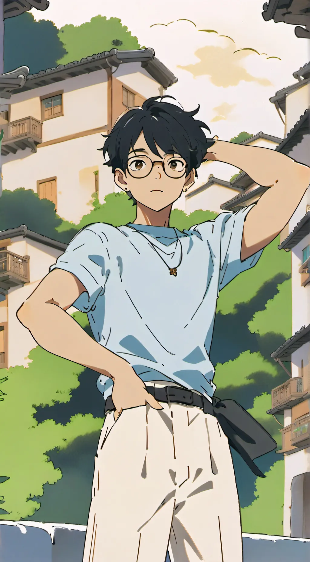 ai character: Papi background