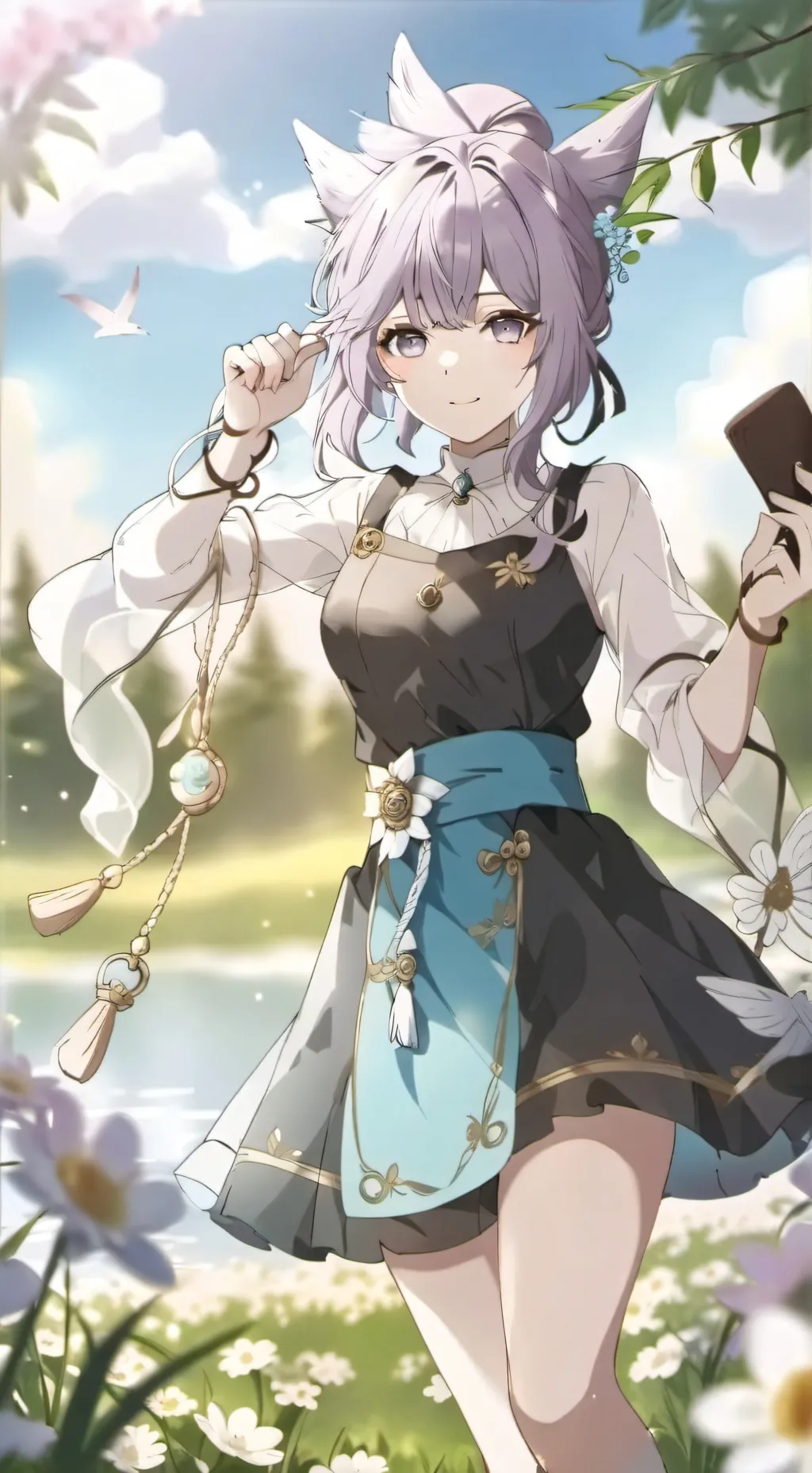 ai character: lisa😺 background