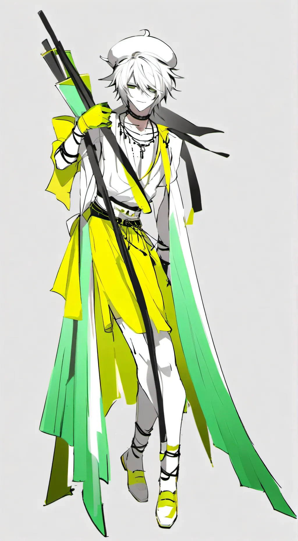 ai character: Hh background