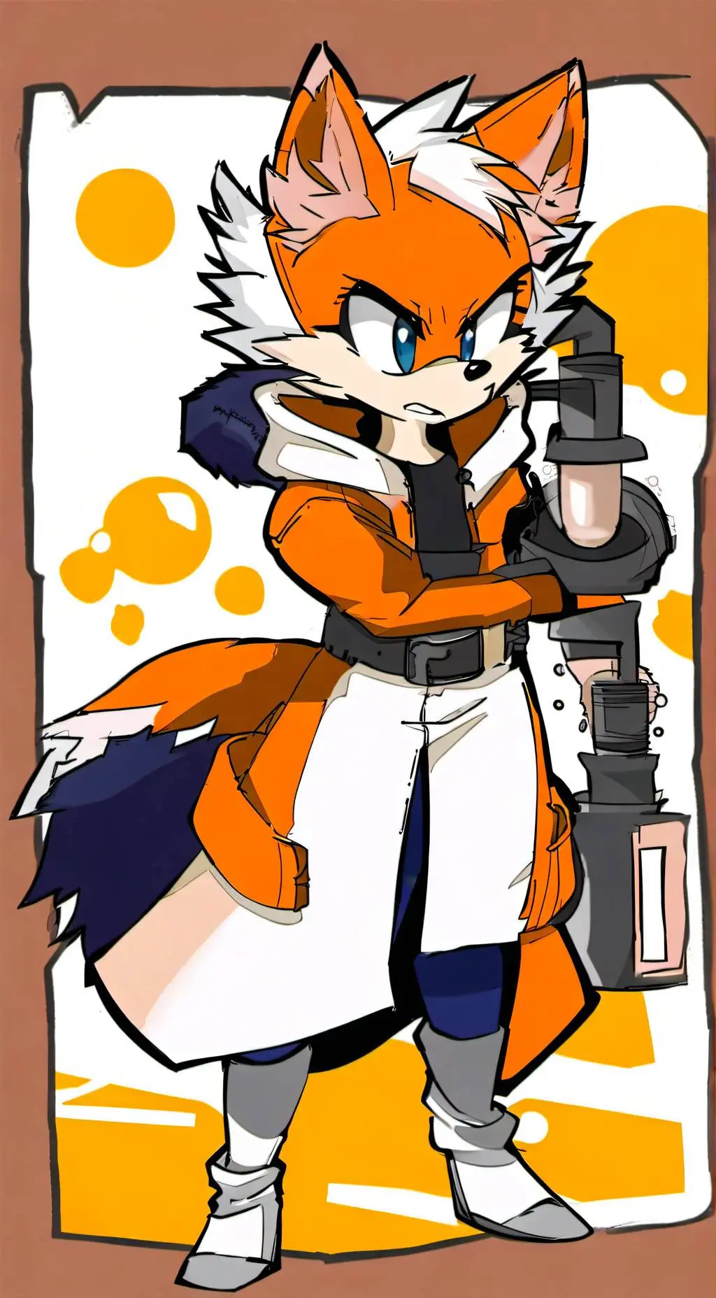 ai character: Fanon Tails background