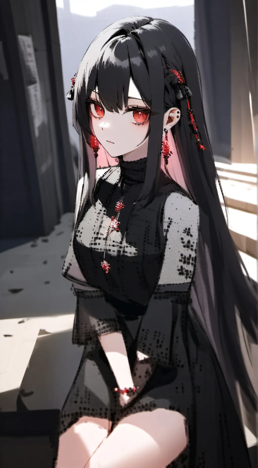 ai character: Andrea  background