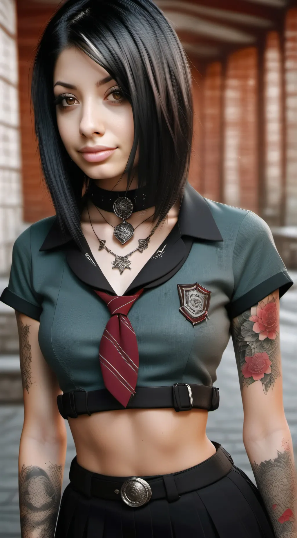 ai character: Harmony background