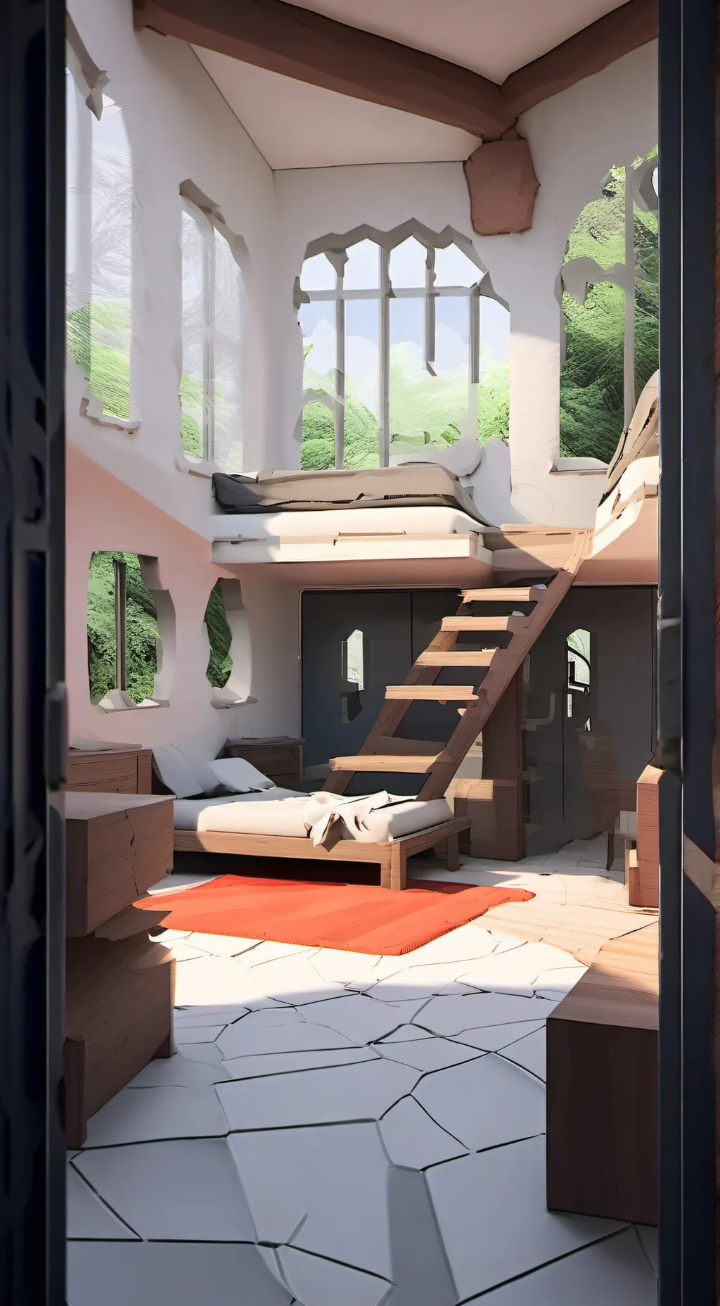 ai character: Squid games background