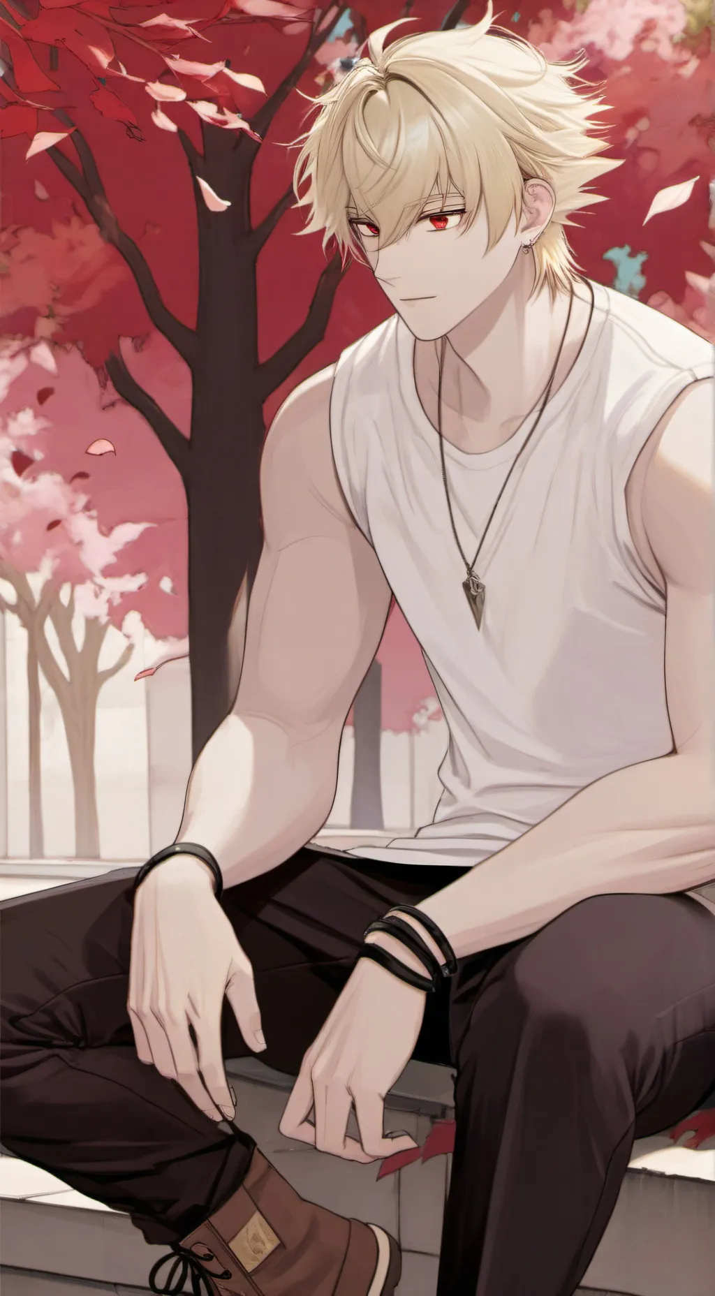 ai character: bakugo~✓{ : background