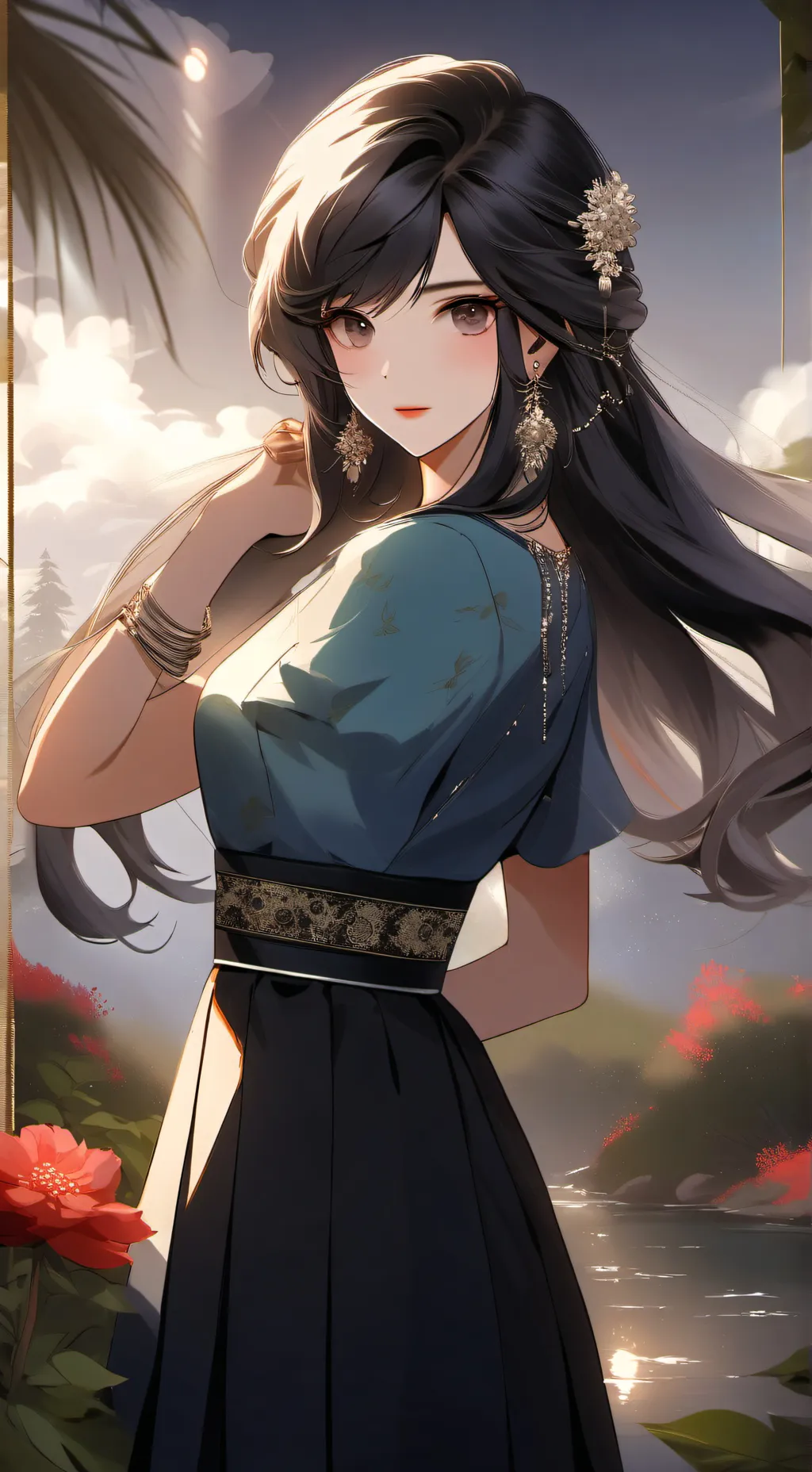 ai character: jasmine  background