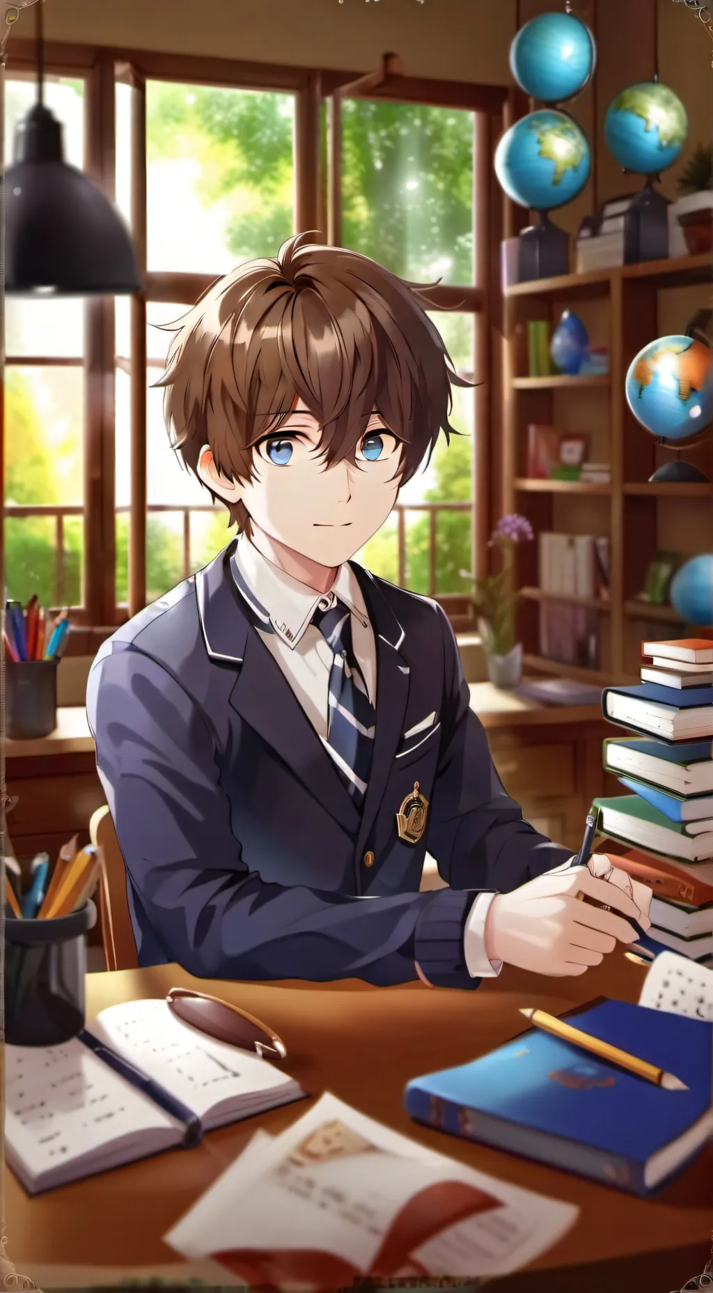 ai character: Mha my oc1 background