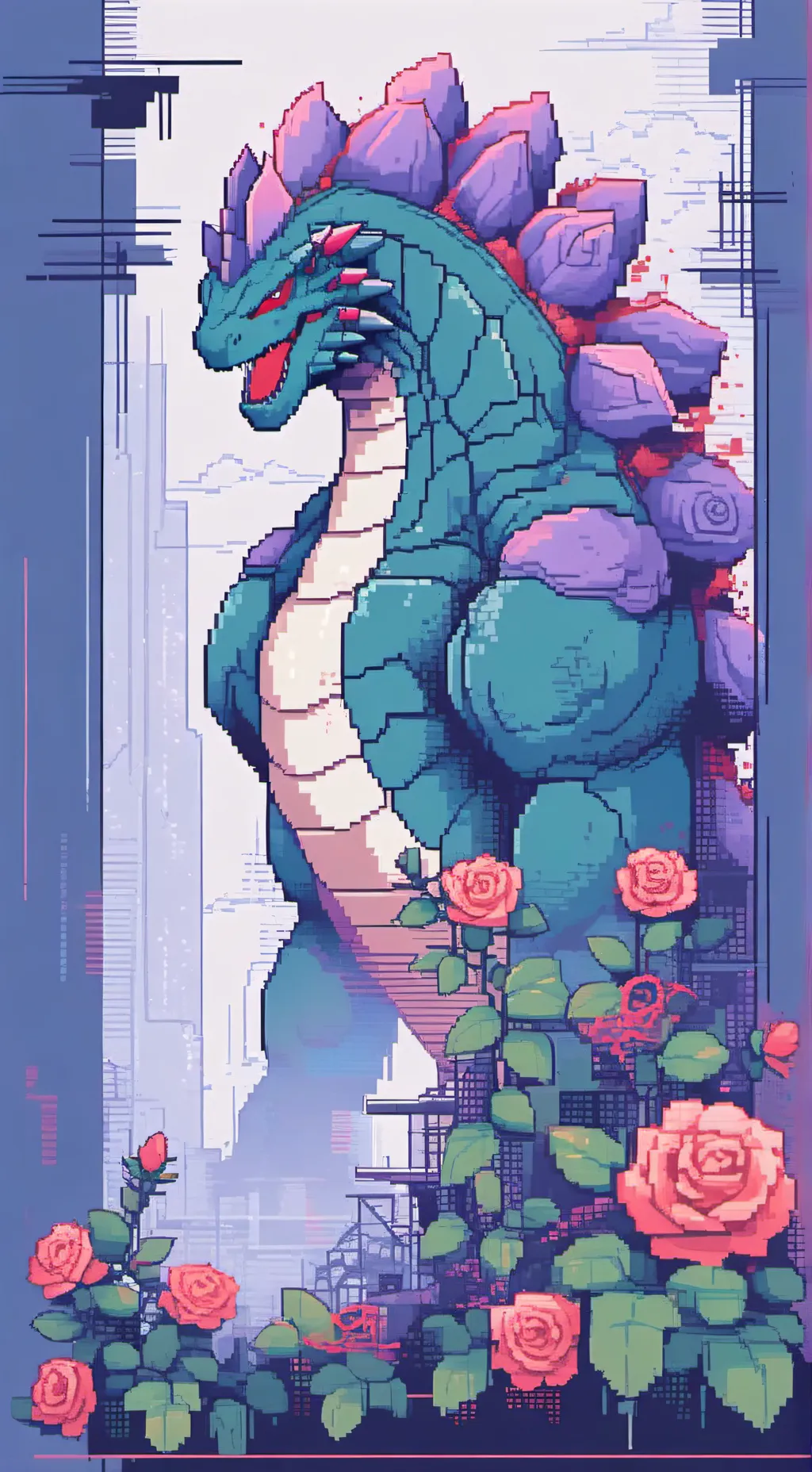 ai character: Biohazard plants background