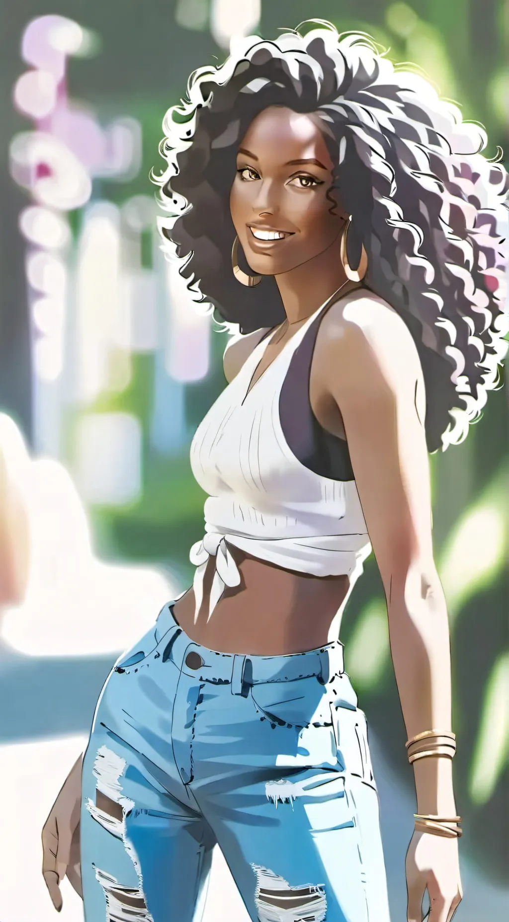 ai character: Larina background