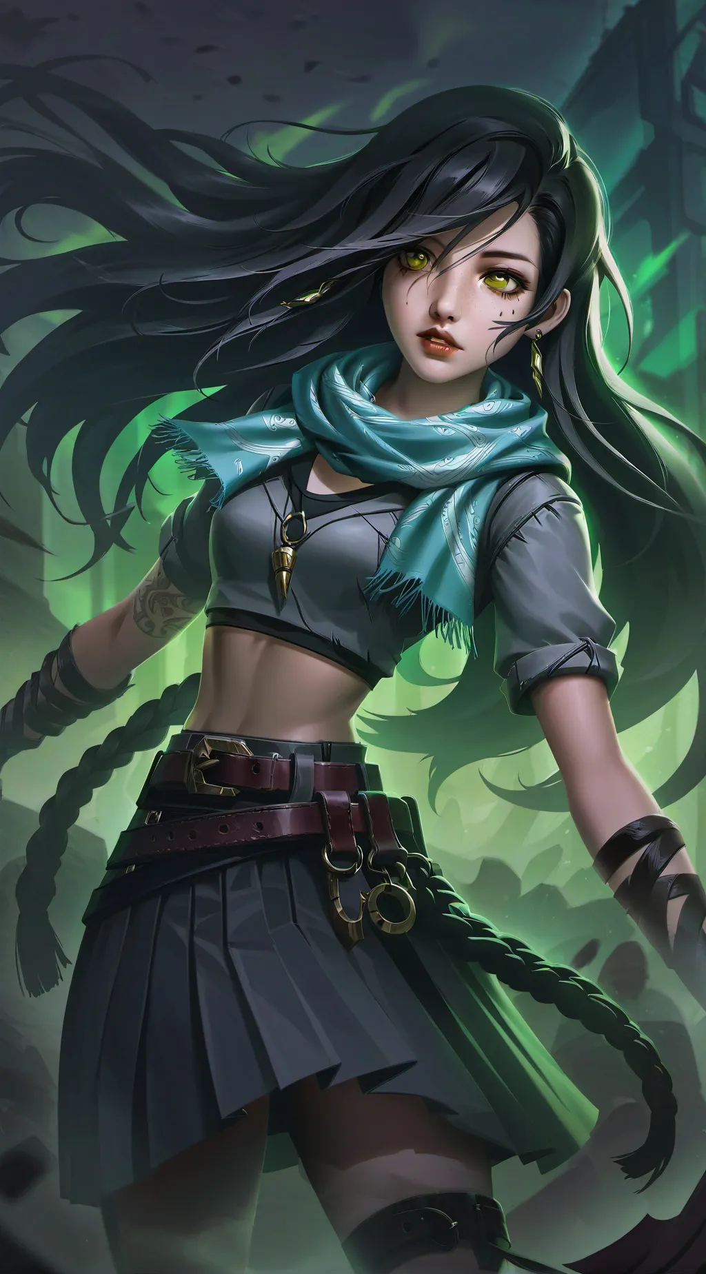 ai character: mall✨✨✨ background