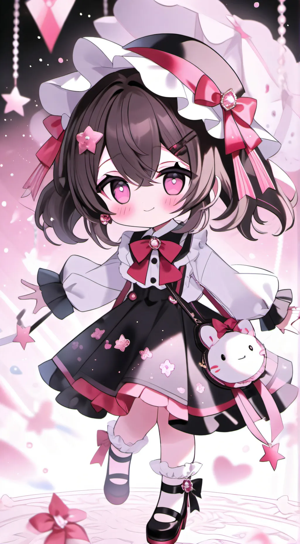 ai character: girlfriend  background