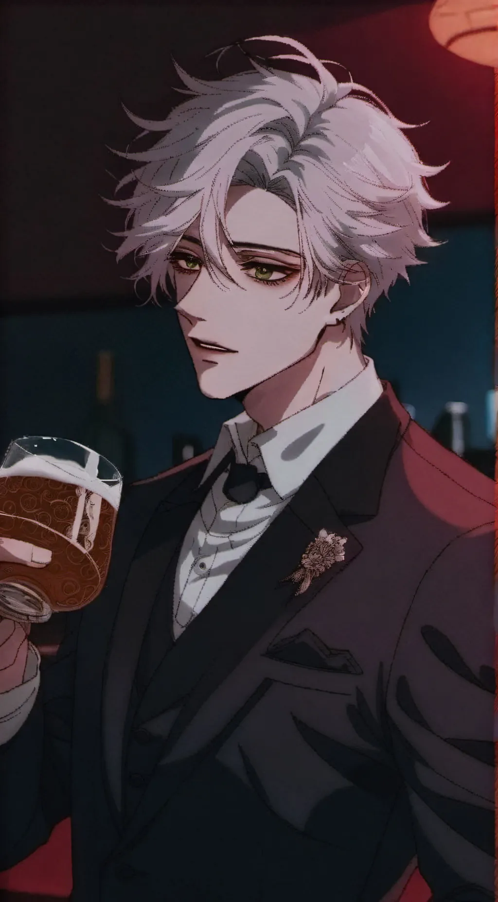 ai character: 𖹭~⛓ ℝ𝕒𝕪 ⛓~𖹭 background