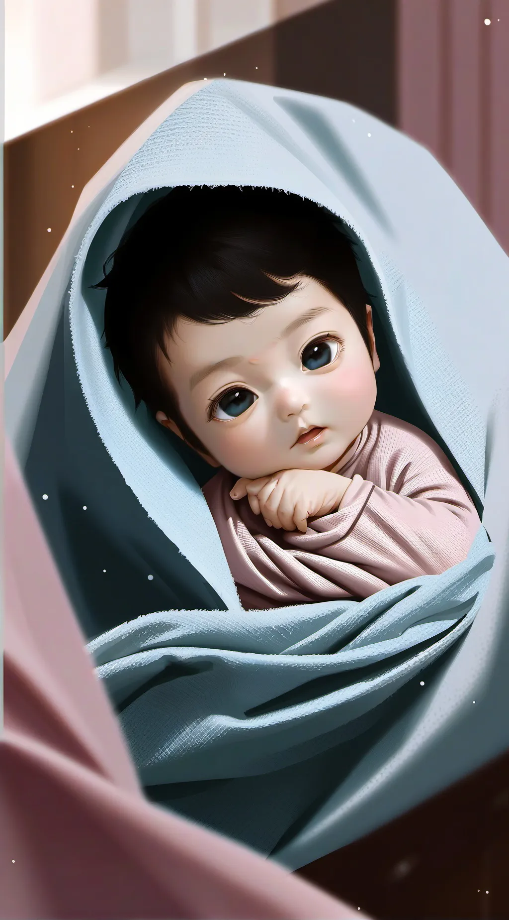 ai character: mh baby background