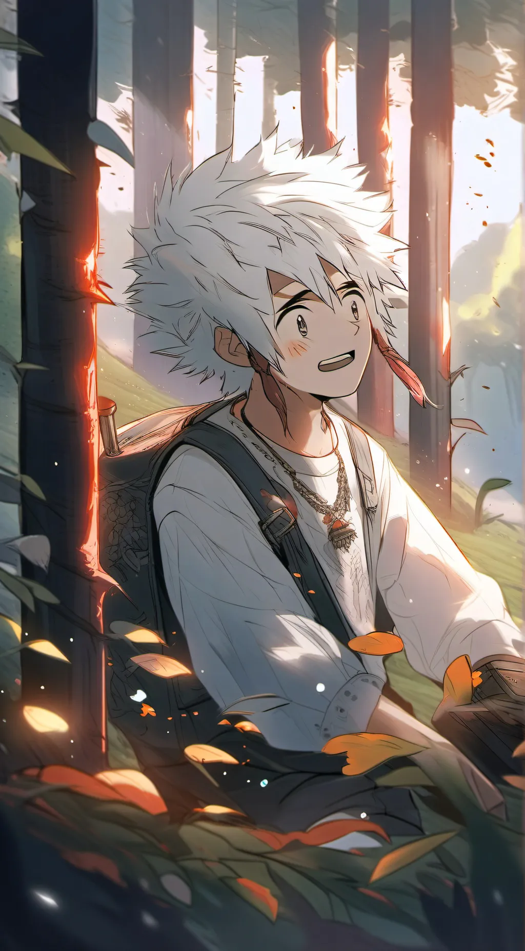 ai character: MHA Dekus death background