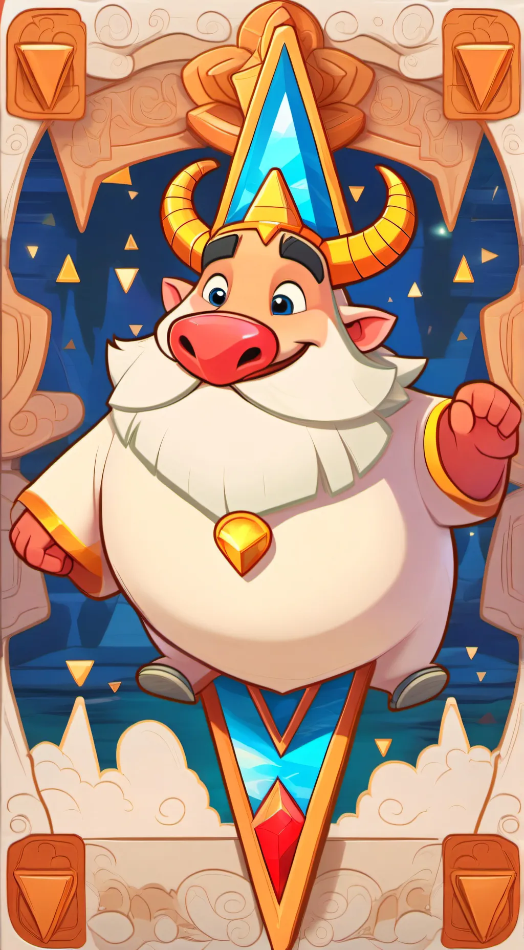 ai character: Piggy Von Swinehea background