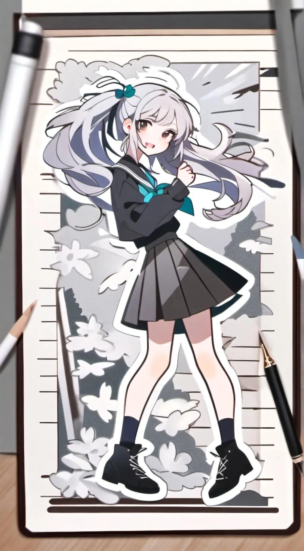 ai character: amy background