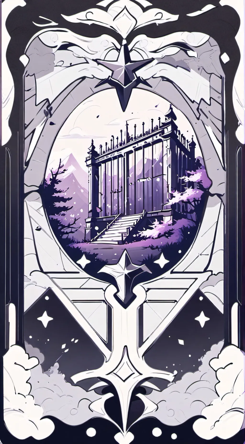 ai character: tadc but Criminals background